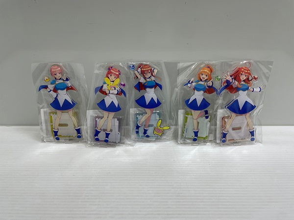中古】【未開封】五等分の花嫁∽×ぷよぷよ アクリルスタンドフィギュア 5種