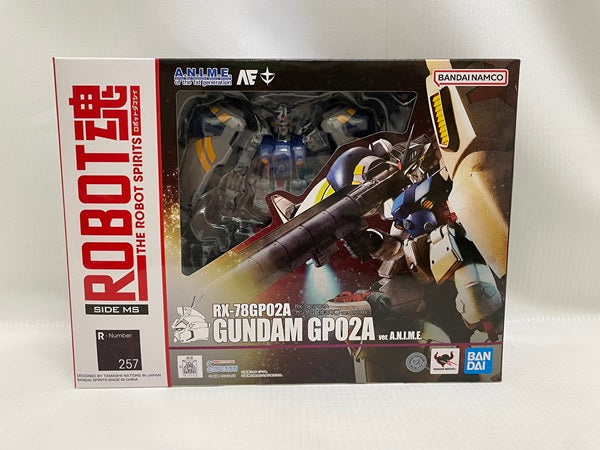 【中古】【開封品】ROBOT魂＜SIDE MS＞ RX-78GP02A ガンダム試作2号機 ver.  A.N.I.M.E.＜フィギュア＞（代引き不可）6546