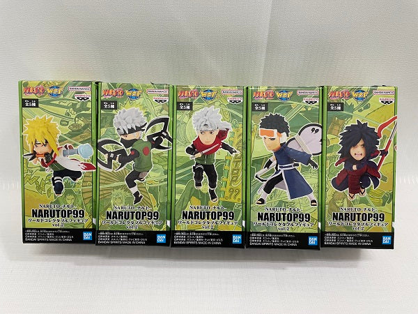 【中古】【開封品】WCF　NARUTO-ナルト-　NARUTOP99　ワールドコレクタブルフィギュア　vol.2　 5種セット＜フィギュア＞（代引き不可）6546