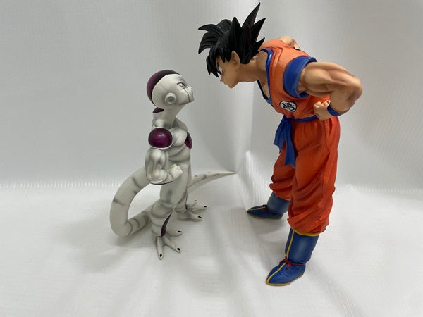 【中古】【箱、台座無し】ドラゴンボール　悟空＆フリーザ　にらみ合い　ガレージキット＜フィギュア＞（代引き不可）6546