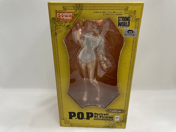 【中古】【未開封】エクセレントモデル Portrait.Of.Pirates ワンピース“STRONG EDITION” ナミ エンディングVer.  1/8 完成品フィギュア＜フィギュア＞（代引き不可）6546