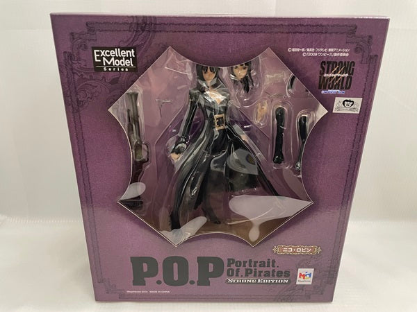 【中古】【未開封】エクセレントモデル Portrait.Of.Pirates ワンピース“STRONG EDITION” ニコ・ロビン 1/8  完成品フィギュア＜フィギュア＞（代引き不可）6546