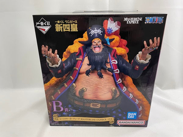 【中古】【未開封】一番くじ ワンピース 新四皇　B賞 四皇 マーシャル・D・ティーチ MASTERLISE  EXPIECE＜フィギュア＞（代引き不可）6546