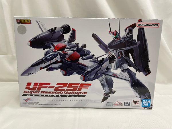 中古】【開封品】DX超合金 マクロスF VF-25F スーパーメサイアバルキリー(早乙女アルト機) リバイバルVer.＜フィギュア＞（代引