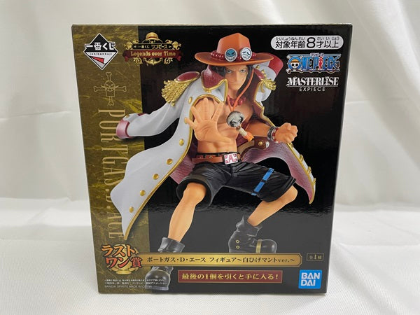 【中古】【未開封】一番くじ ワンピース Legends over Time ラストワン賞 エース＜フィギュア＞（代引き不可）6546