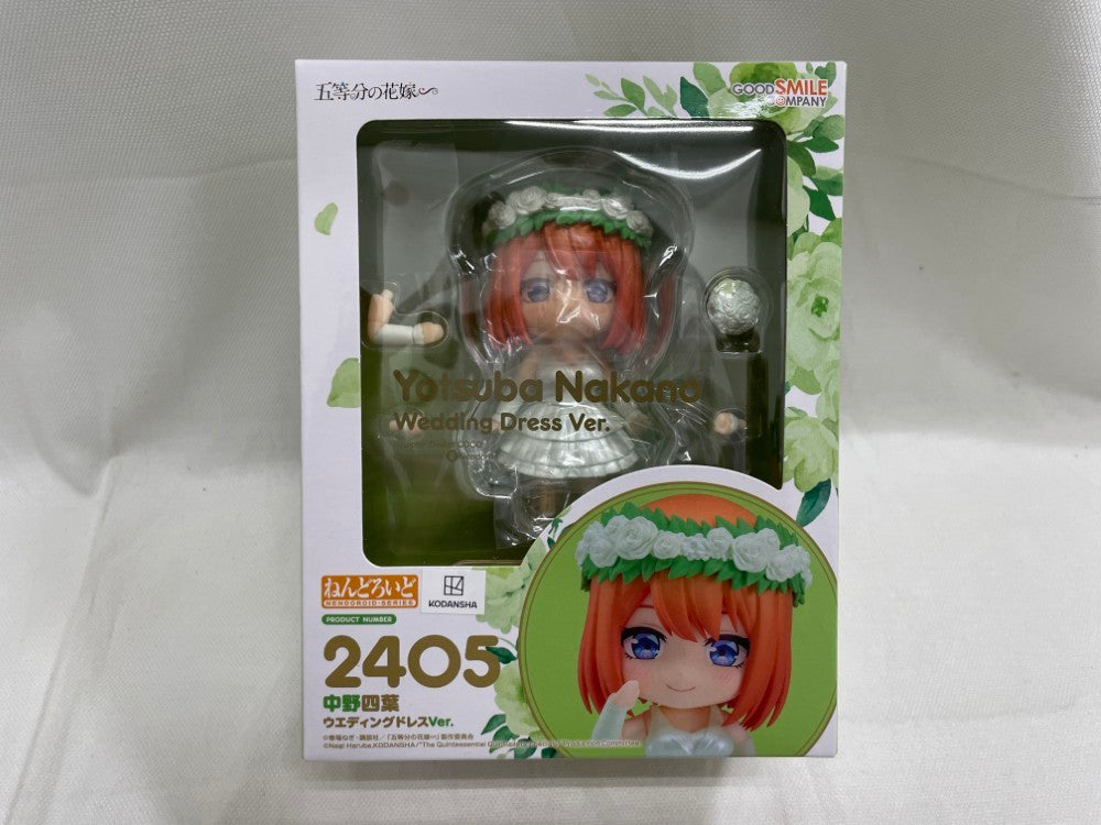 五等分の花嫁 ねんどろいど 4種 中古】【未開封】ねんどろいど 中野四葉 ウエディングドレスVer. 「五
