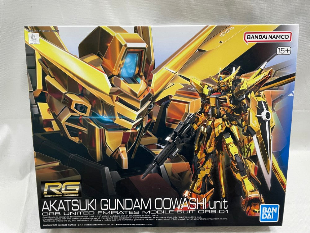 【未組立】RG アカツキガンダム 中古】【未組立】1/144 RG ORB-01 アカツキガンダム(オオワシ