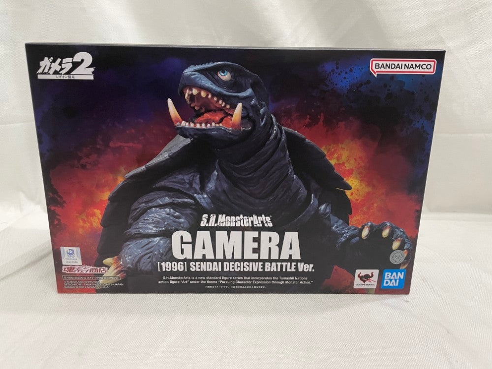 新品未開封S.H.MonsterArts ガメラ (1996) 仙台決戦Ver. S.H.MonsterArts ガメラ (1996) 仙台決戦Ver. | 魂ウェブ