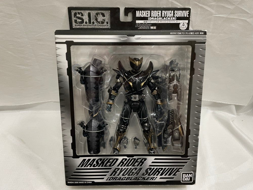 中古】【開封品】S.I.C. 仮面ライダーリュウガ・サバイブ[ドラグ