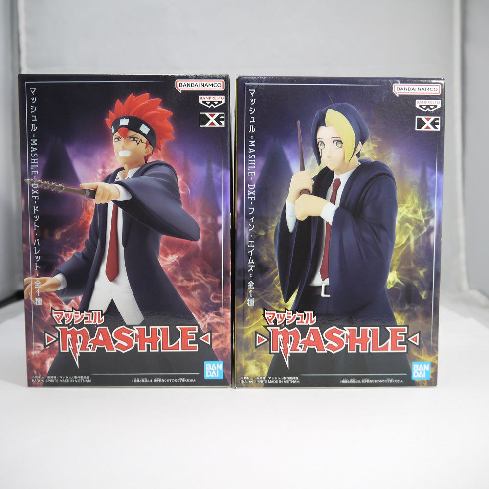 中古】【未開封】【セット】「マッシュル-MASHLE-」 DXF ドット・バレット/フィン・エイムズ＜フィギュア＞（代引き不可）6547