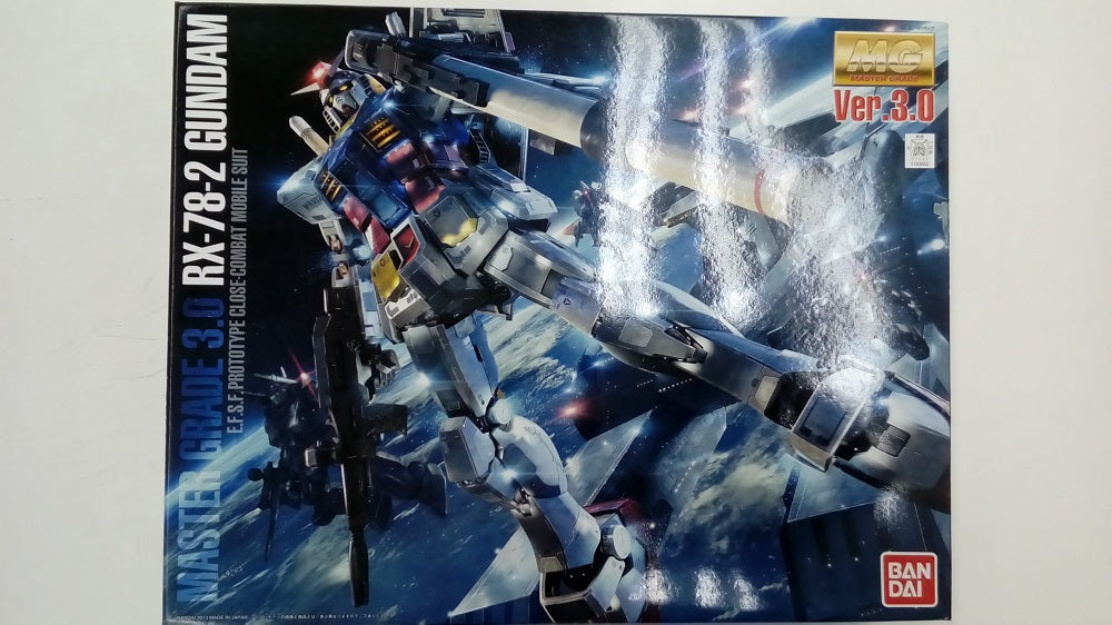 中古】【未組立】1/100 MG RX-78-2 ガンダム Ver.3.0 「機動戦士