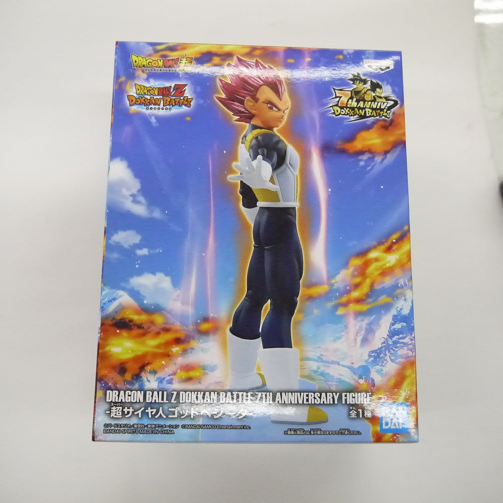 【中古】【未開封】ドラゴンボール　ドッカンバトル　7TH　アニバーサリー　フィギュア　超サイヤ人ゴッドベジータ　 フィギュア＜フィギュア＞（代引き不可）6547