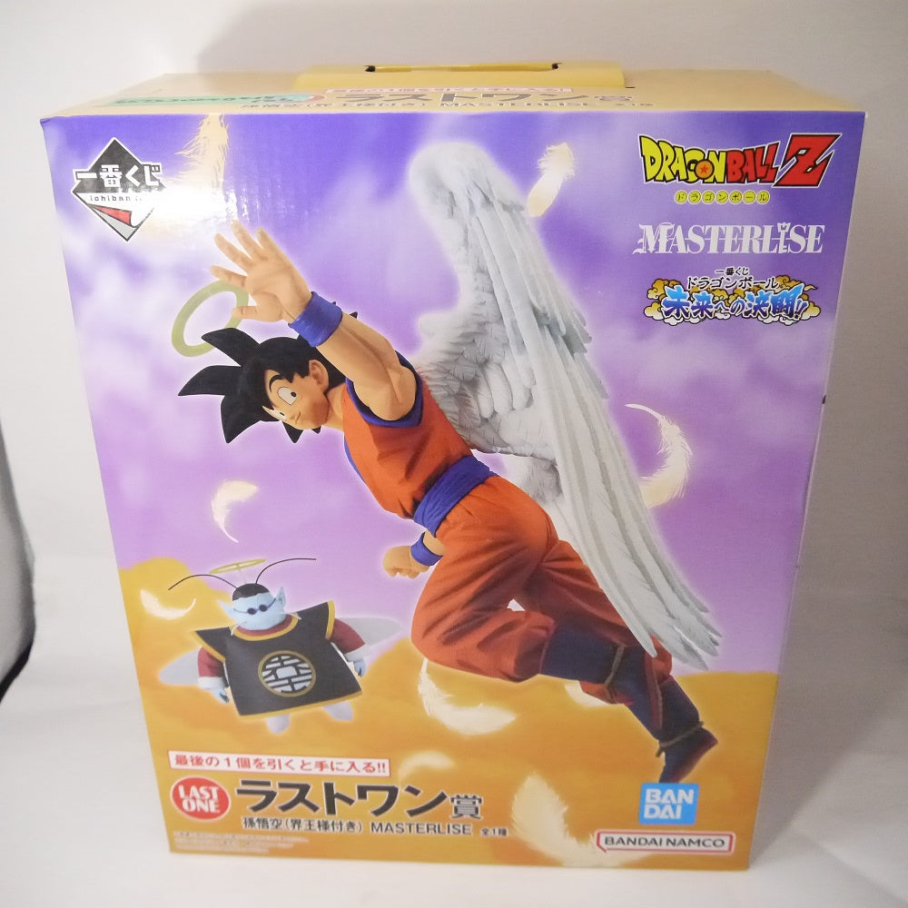 中古】【未開封】一番くじ ドラゴンボール 未来への決闘 ラストワン賞 孫悟空（界王様付き）＜フィギュア＞（代引き不可）6547