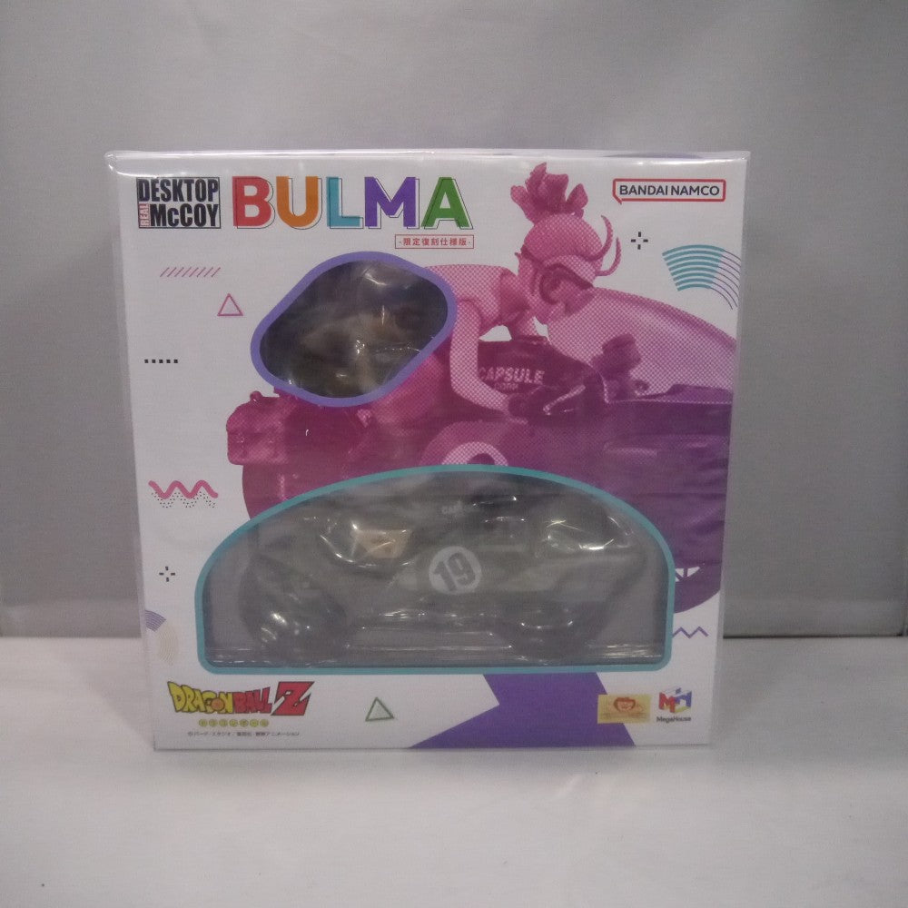 未開封品　DESKTOP McCOY ドラゴンボールZ ブルマ フィギュア 中古】【未開封】DESKTOP REAL McCOY 03 ブルマ -限定復刻仕様版