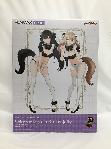 中古】【未開封】PLAMAX GP 07 下着素体娘 ラン＆ジェリー メイドVer. セット ノンスケール 組み立て式プラモデル＜プラモデ