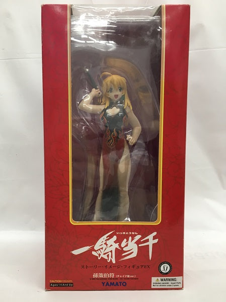 【中古】【開封品】SIF EX 一騎当千 孫策伯符 チャイナ服Ver. 1/7 完成品フィギュア＜フィギュア＞（代引き不可）6558