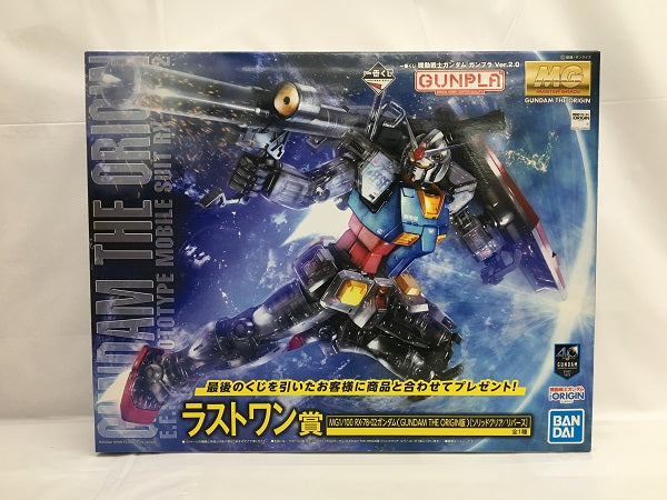 中古】【未組立】1/100 MG RX-78-02ガンダム(GUNDAM THE ORIGIN版 ...