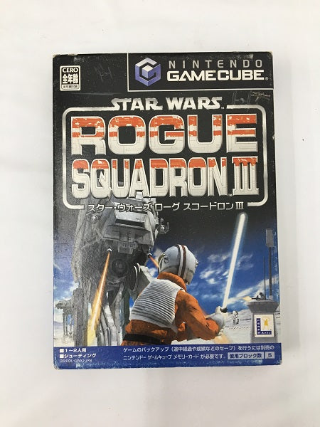 中古】【箱説あり】NGCソフト スター・ウォーズ ローグ・スコードロンIII＜レトロゲーム＞（代引き不可）6558