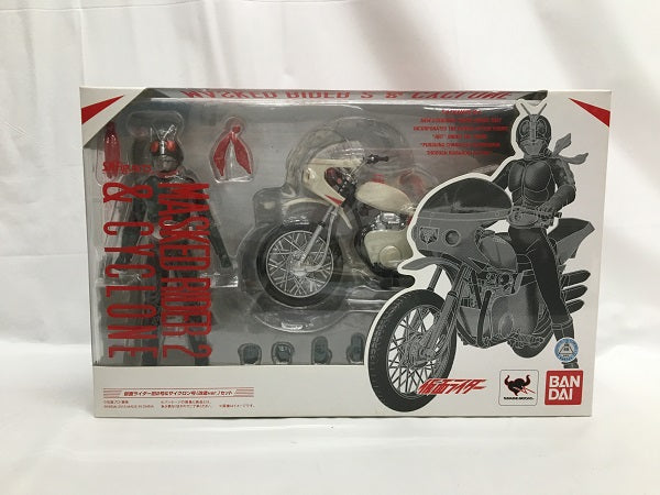 【中古】【開封品】S.H.Figuarts 仮面ライダー旧2号＆サイクロン号(改造Ver.)セット 「仮面ライダー」＜フィギュア＞（代引き不可）6558