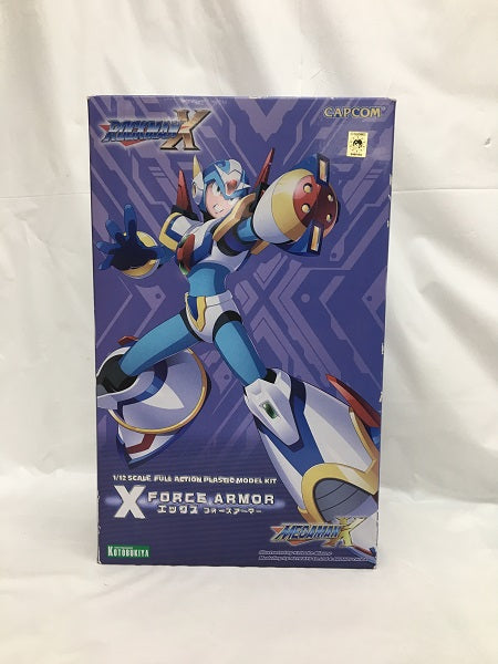 中古】【未組立】1/12 ロックマンX フォースアーマー 「ロックマンX4」＜プラモデル＞（代引き不可）6558