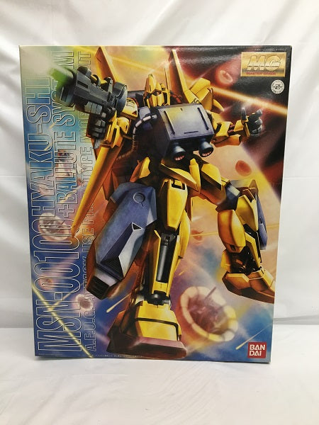 【中古】【未組立】1/100 MG MSN-00100 百式+バリュートシステム「機動戦士Zガンダム」＜プラモデル＞（代引き不可）6558