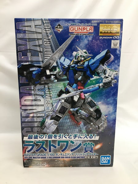 【中古】【未組立】1/100 MG GN-001 ガンダムエクシア ソリッドクリアアナザー 「一番くじ 機動戦士ガンダム ガンプラ2022」  ラストワン賞 [62245]＜プラモデル＞（代引き不可）6558