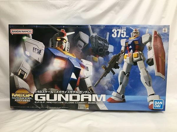 中古】【未組立】1/48 メガサイズモデル RX-78-2 ガンダム「機動戦士ガンダム」＜プラモデル＞（