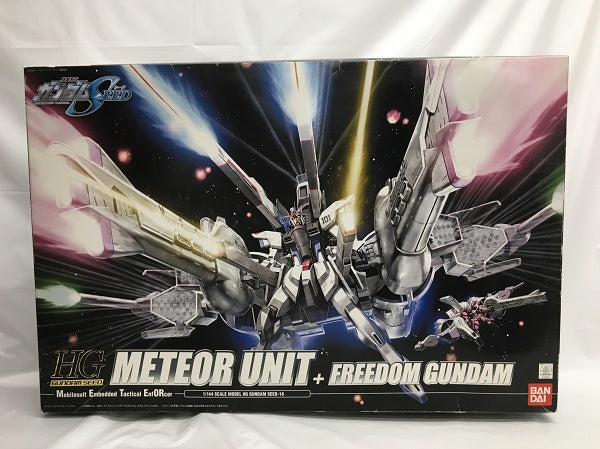 【中古】【未組立】1/144 HG ミーティアユニット + フリーダムガンダム 「機動戦士ガンダムSEED」  [0125301]＜プラモデル＞（代引き不可）6558