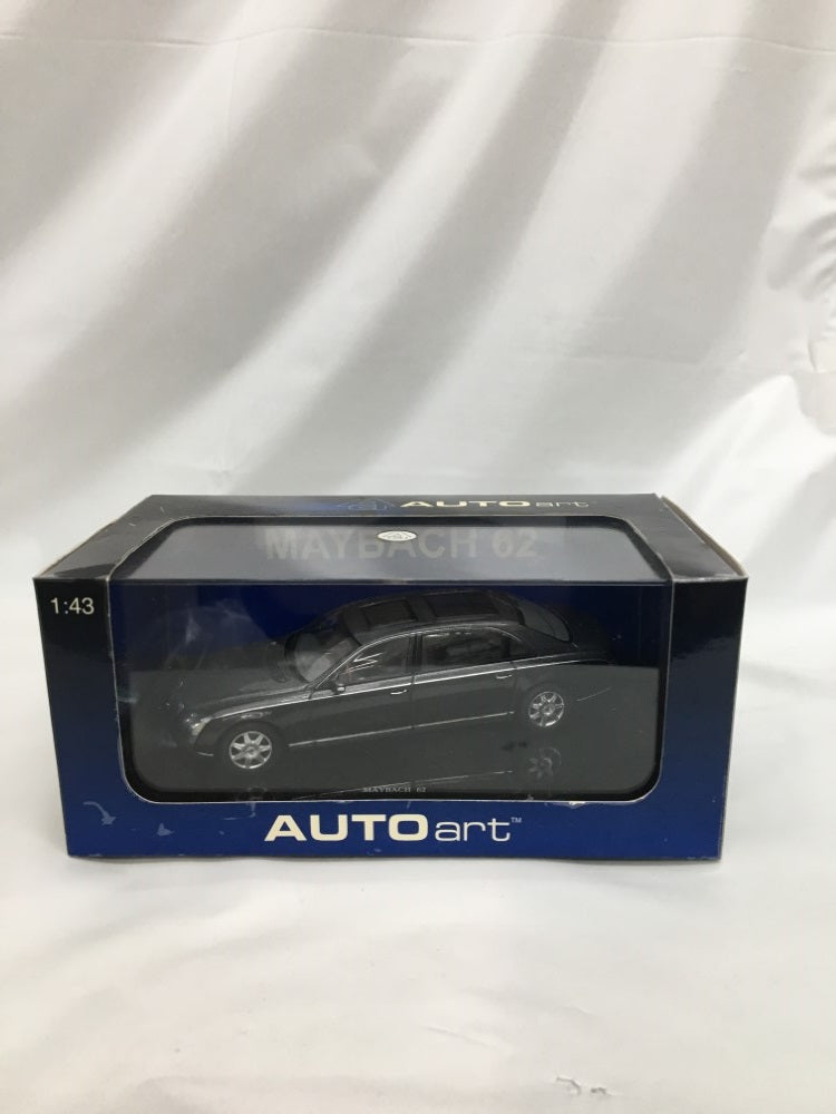 中古】【開封品】1/43 MAYBACH 62(ブラック×ダークグレイ)[56163