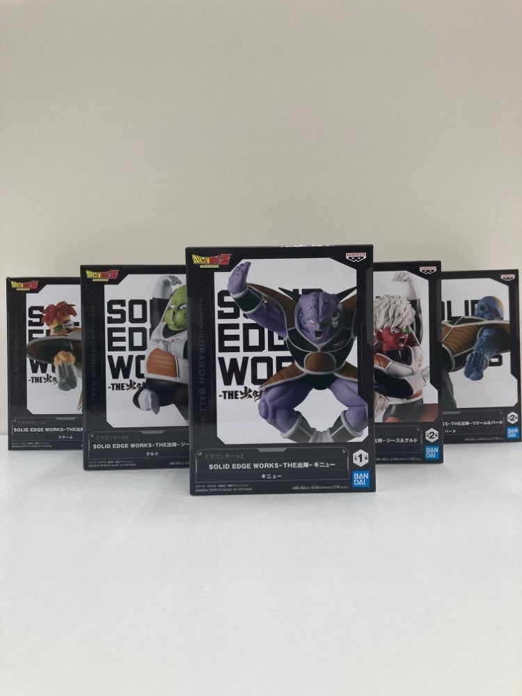 ギニュー特戦隊 ドラゴンボールZ THE出陣 5種セット【初販】 ドラゴンボールZ SOLID EDGE WORKS-THE出陣-ギニュー｜商品情報