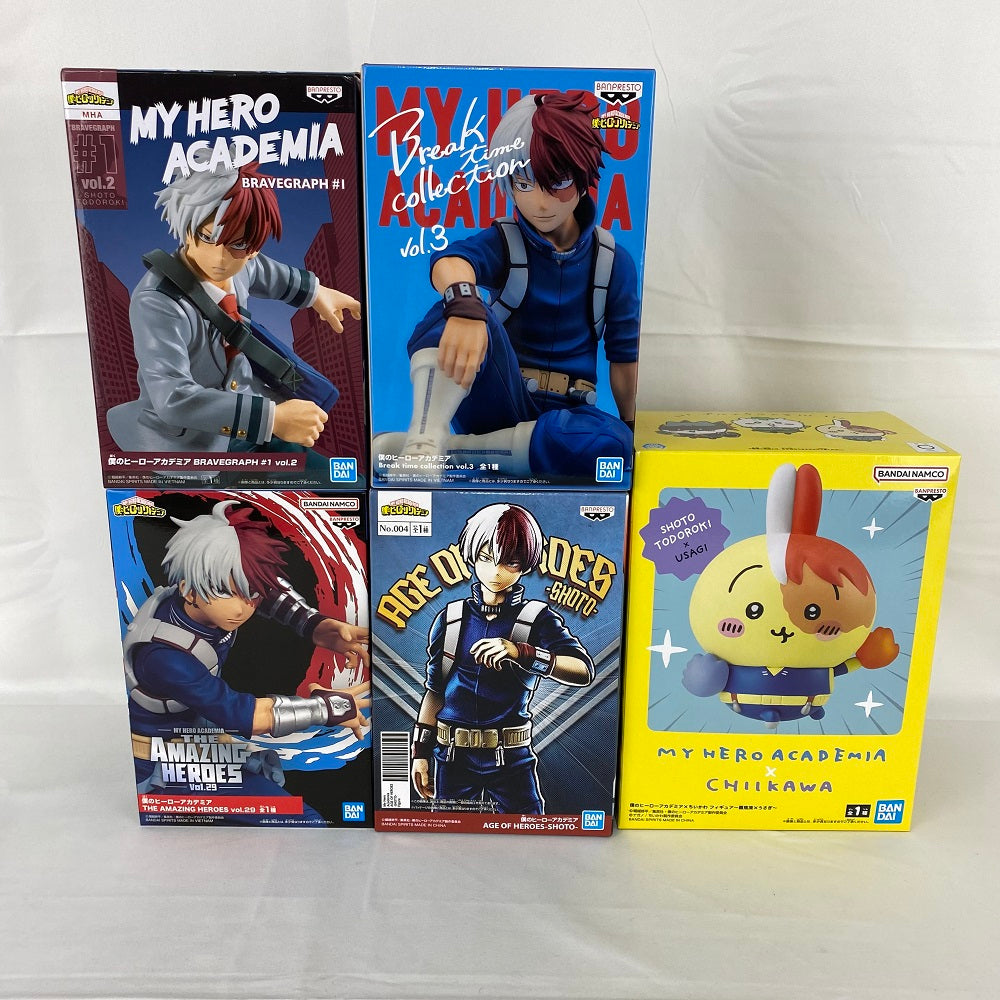 中古】【未開封】【セット】「僕のヒーローアカデミア」轟6種セット＜フィギュア＞（代引き不可）6541