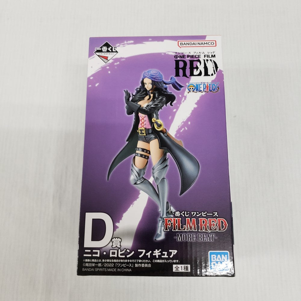 【中古】【未開封】ニコ・ロビン 「一番くじ ワンピース FILM RED -MORE BEAT-」 D賞 フィギュア＜フィギュア＞（代引き不可）6561