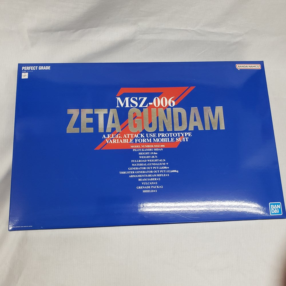 中古】【未組立】1/60 PG MSZ-006 Zガンダム 「機動戦士Zガンダム」 [5064233]＜プラモデル＞（代引き不可）6561