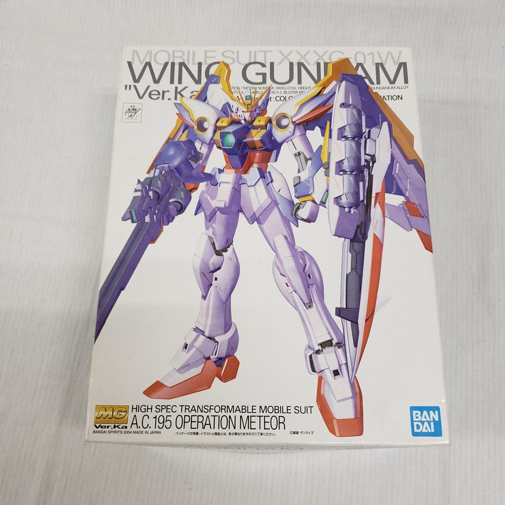 中古】【未組立】1/100 MG XXXG-01W ウイングガンダム(Ver.Ka) 「新 