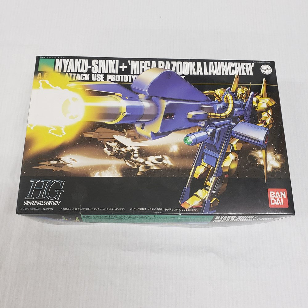 【中古】【未組立】1/144 HGUC MSN-00100 百式+メガバズーカランチャー 「機動戦士Zガンダム」  [0126793]＜プラモデル＞（代引き不可）6561