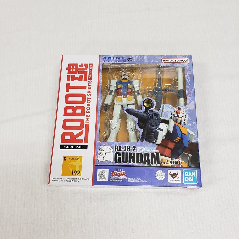 中古】【開封品】ROBOT魂 〈SIDE MS〉 RX-78-2 ガンダム ver