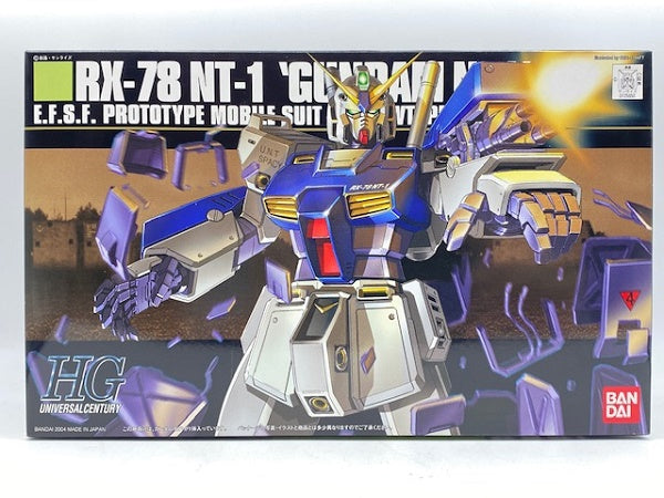 【中古】【未組立】1/144 HGUC RX-78 ガンダムNT-1「機動戦士ガンダム0080 ポケットの中の戦争」  [0125650]＜プラモデル＞（代引き不可）6572