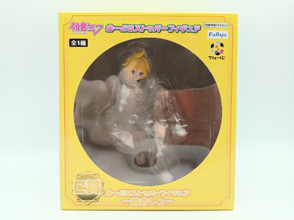 中古】【未開封】鏡音レン 「フリューくじ 初音ミク ぬーどる