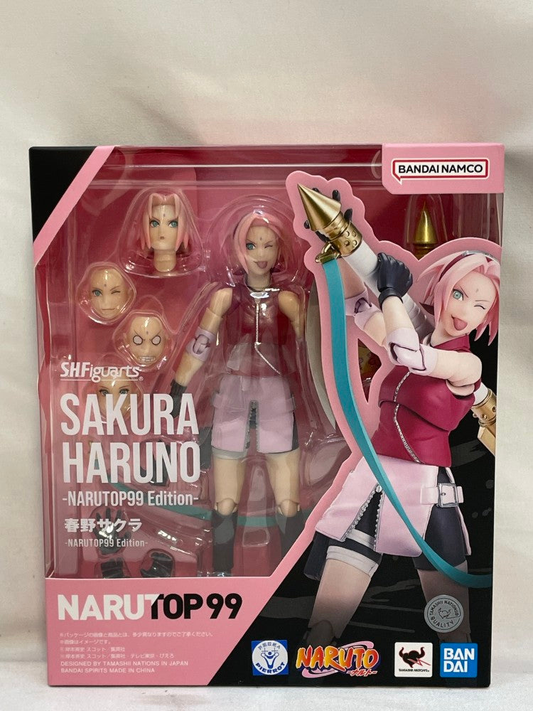 中古】【未開封】S.H.Figuarts 春野サクラ -NARUTOP99 Edition