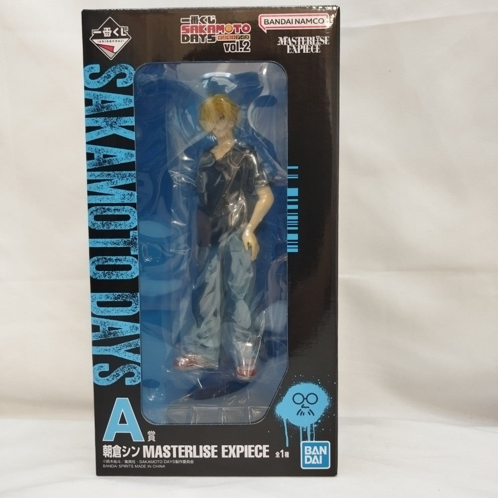 一番くじ SAKAMOTO DAYS D賞　大佛 フィギュア　A賞朝倉シン 買取】B賞 朝倉シン MASTERLISE EXPIECE 一番くじ SAKAMOTO DAYS vol.1