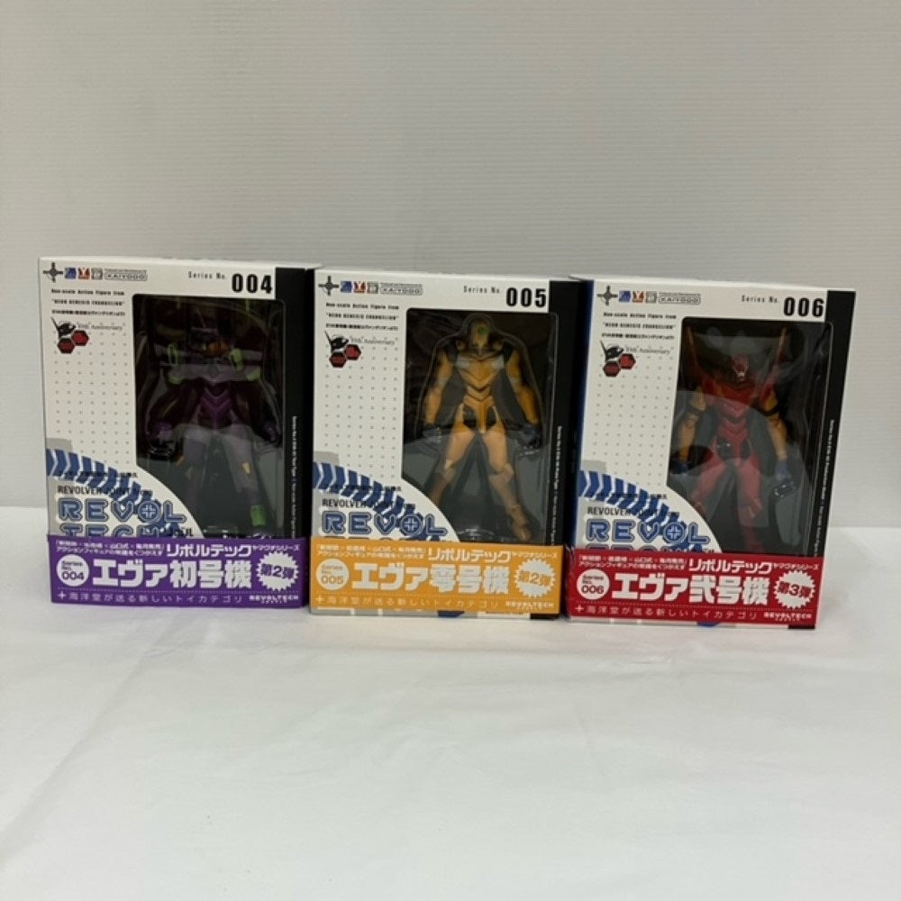 リボルテックヤマグチ エヴァンゲリオン初号機零号機弍号機零号機・改