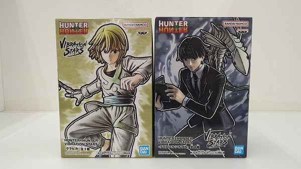 中古】【未開封品】【セット販売】「HUNTER×HUNTER」 VIBRATION STARS クロロu003dルシルフル u0026 クラピカ＜フィギュ