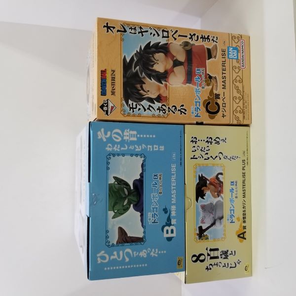 中古】【未開封】【セット】一番くじ ドラゴンボールEX 雲の上の神殿『A賞 孫悟空&カリン MASTERLISE PLUS』『B賞 神様