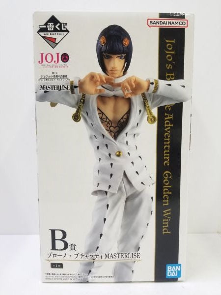 中古】【未開封】B賞 ブローノ・ブチャラティ MASTERLISE『一番くじ ジョジョの奇妙な冒険 GOLDEN WIND』＜フィギュア＞