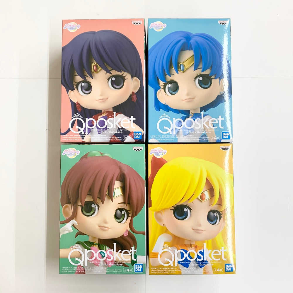 【中古】【未開封】【全4種セット】「劇場版 美少女戦士セーラームーンEternal」 Q posket Encore-4 Sailor  Guardians-＜フィギュア＞（代引き不可）6585