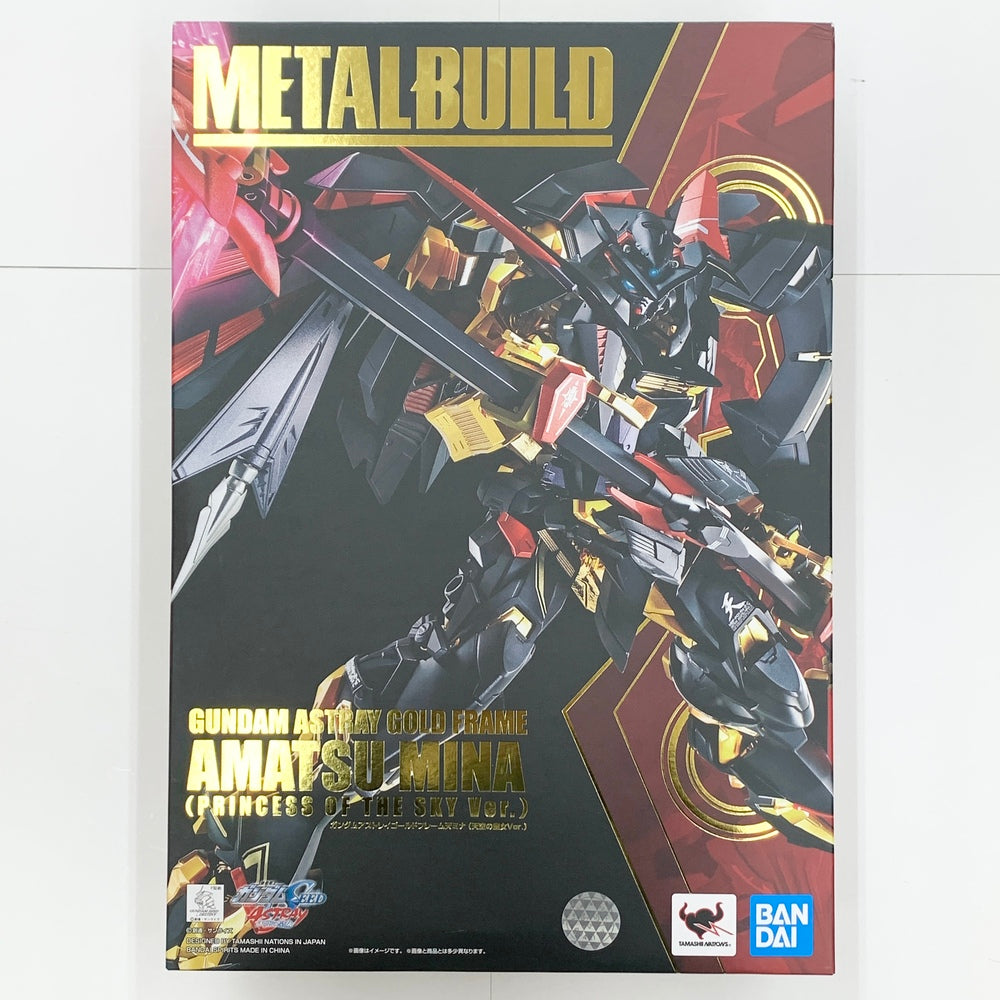 【中古】【開封品】METAL BUILD ガンダムアストレイゴールドフレーム天ミナ(天空の皇女Ver.) 「機動戦士ガンダムSEED ASTRAY  天空の皇女」＜フィギュア＞（代引き不可）6585