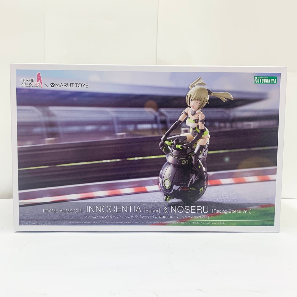 中古】【未組立品】イノセンティア(レーサー)＆NOSERU(レーシングスペックVer.) 「フレームアームズ・ガール」 [FG146]＜プ