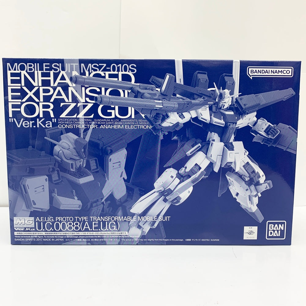 中古】【未組立】1/100 MG MSZ-010 ダブルゼータガンダム Ver.Ka用 強化型拡張パーツ 「機動戦士ガンダムZZ」 プレミ