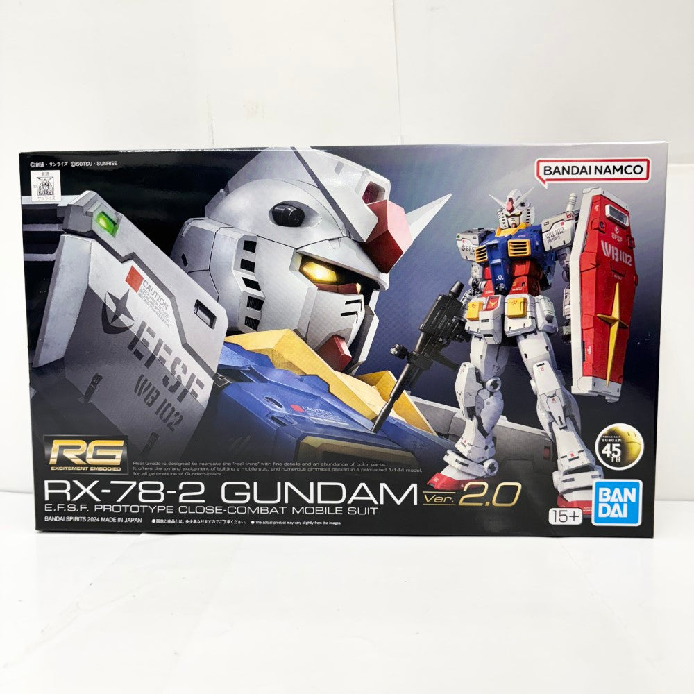 中古】【未組立】1/144 RG RX-78-2 ガンダム Ver2.0 「機動戦士