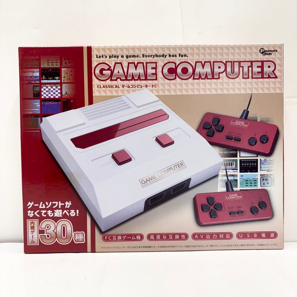 中古】【未開封】CLASSICAL ゲームコンピューター FC(WHITE)＜レトロ 